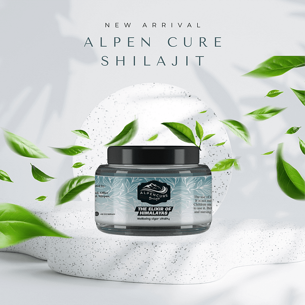 Alpen Cure Shilajit – Pure Himalayan Energy 90g
